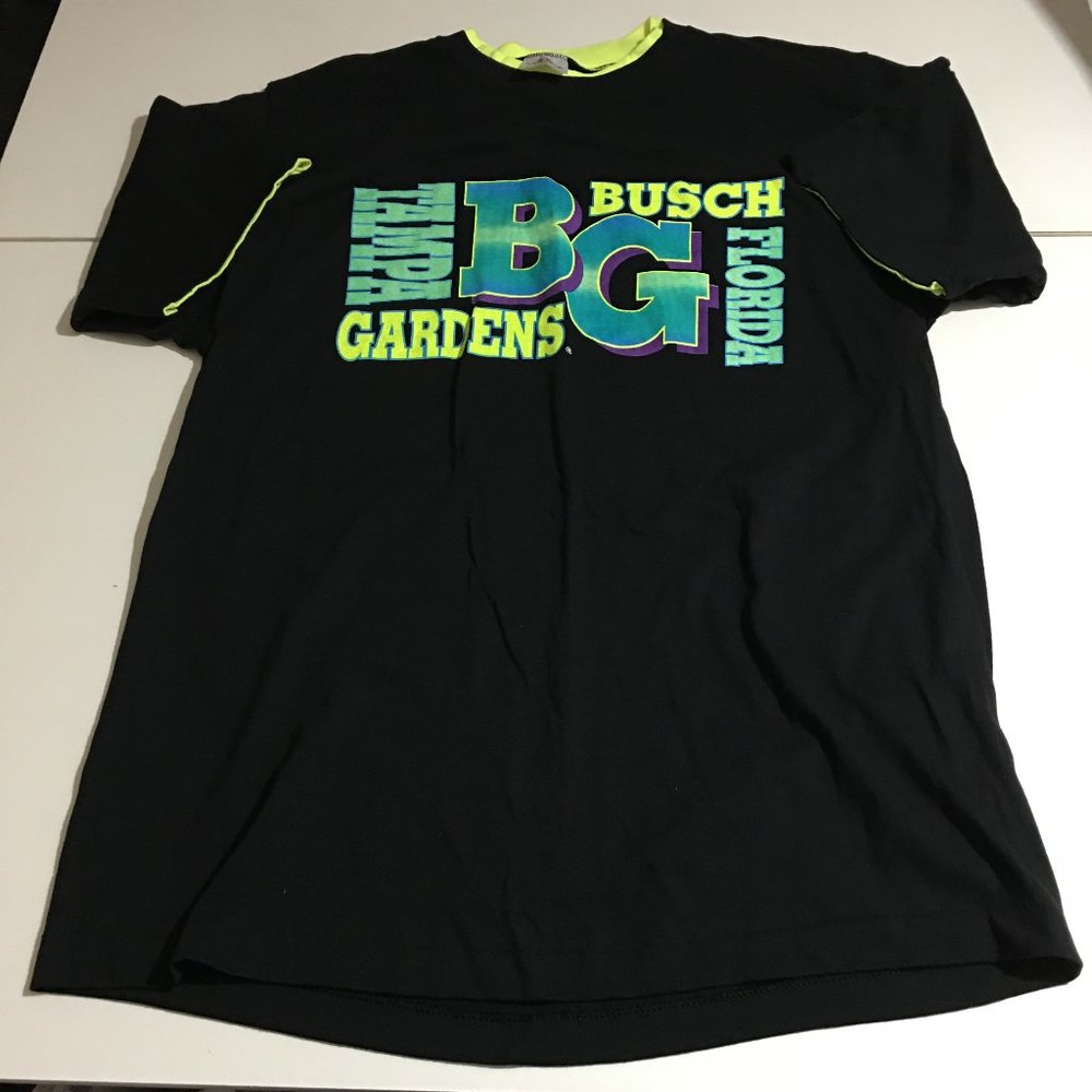 Vtg Busch Gardens Tampa Florida Mens XL T-Shirt